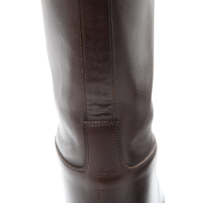 Hermes Box Kelly Jumping Boots 39 Chocolate 11 of 17