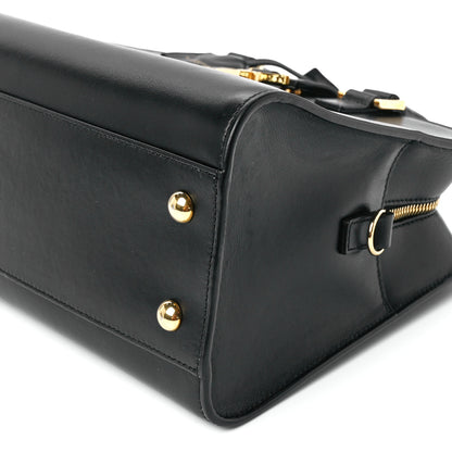 Saint Laurent Calfskin Monogram Baby Cabas Black 13 of 13