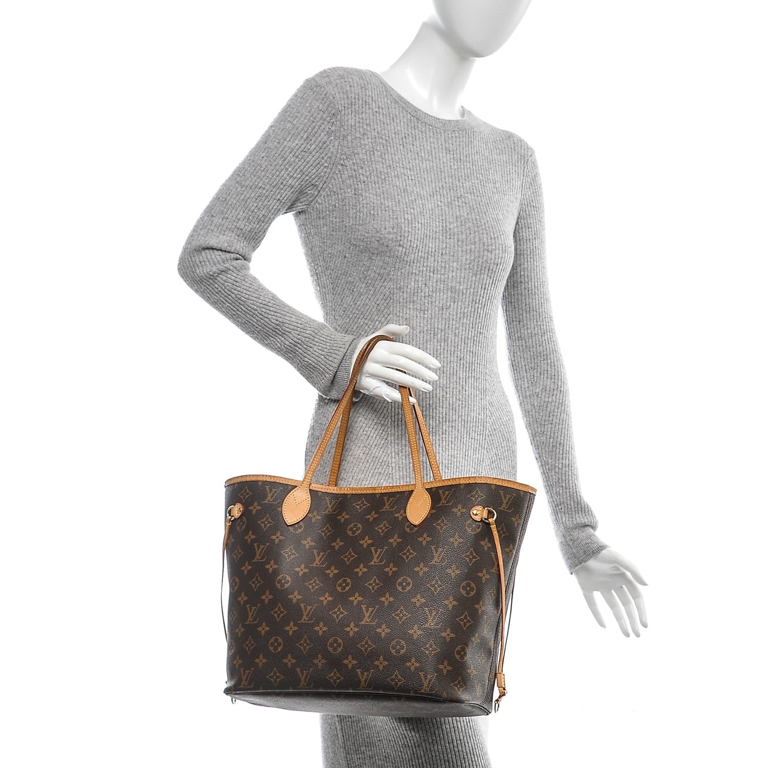 Louis Vuitton Monogram Neverfull MM 2 of 6