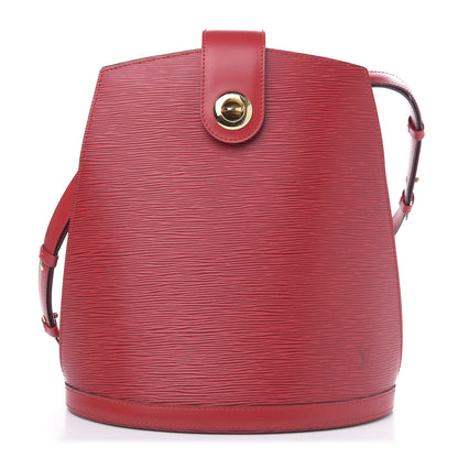 Louis Vuitton Epi Cluny Castillan Red 1 of 11