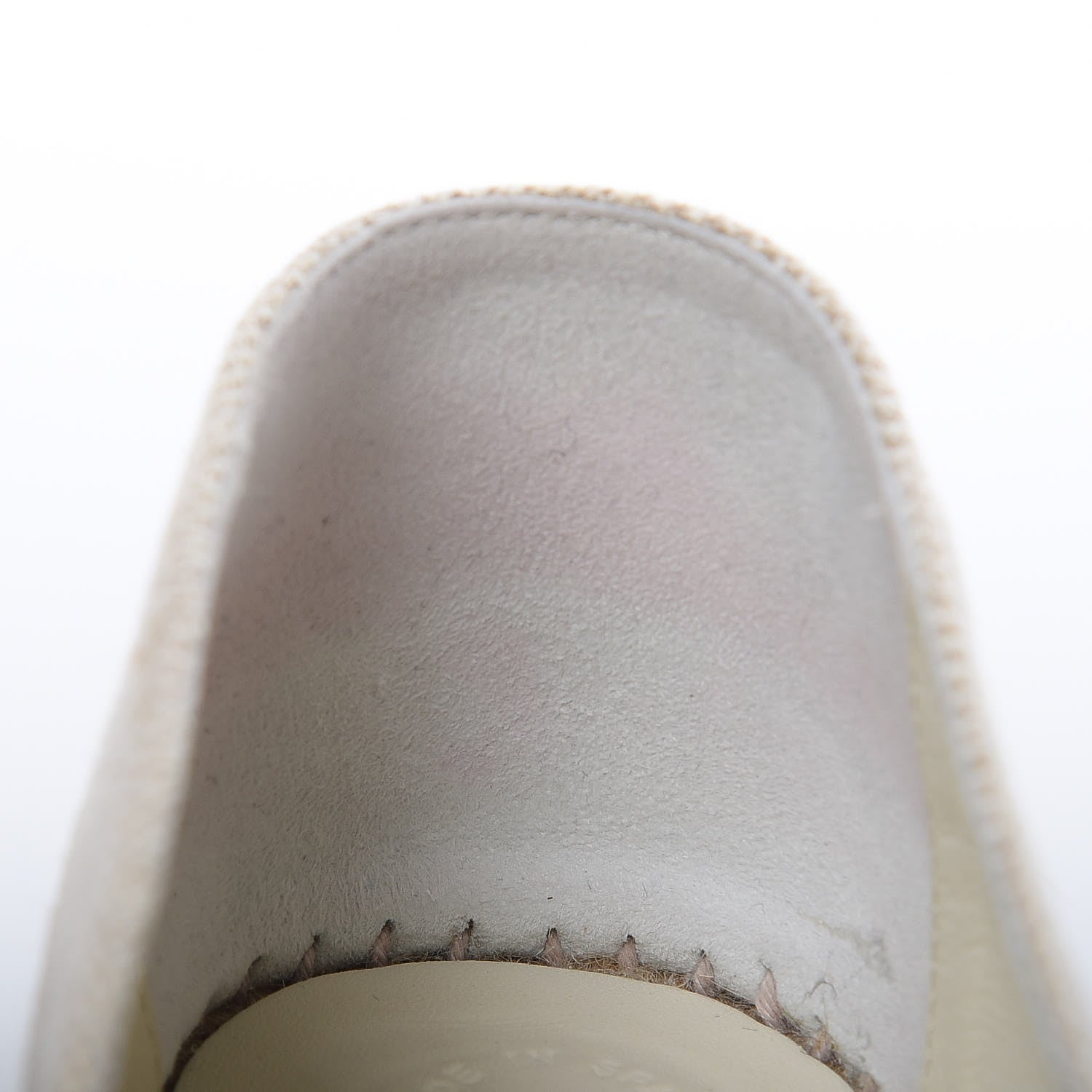 Chanel Toile Sequin CC Espadrilles 42 Beige Black 11 of 12