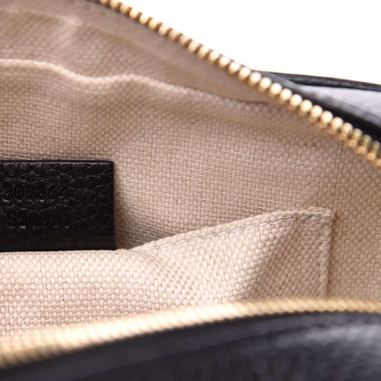 Gucci Pebbled Calfskin Small Soho Disco Bag Black 7 of 12