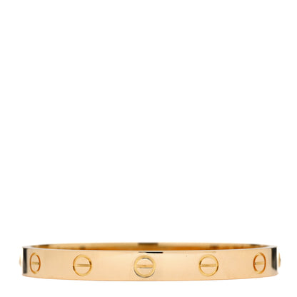 Cartier 18K Yellow Gold LOVE Bracelet 15 3 of 9
