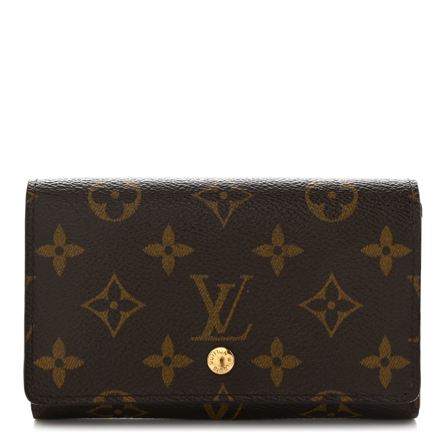 Louis Vuitton Monogram Porte-Monnaie Tresor Wallet 1 of 9