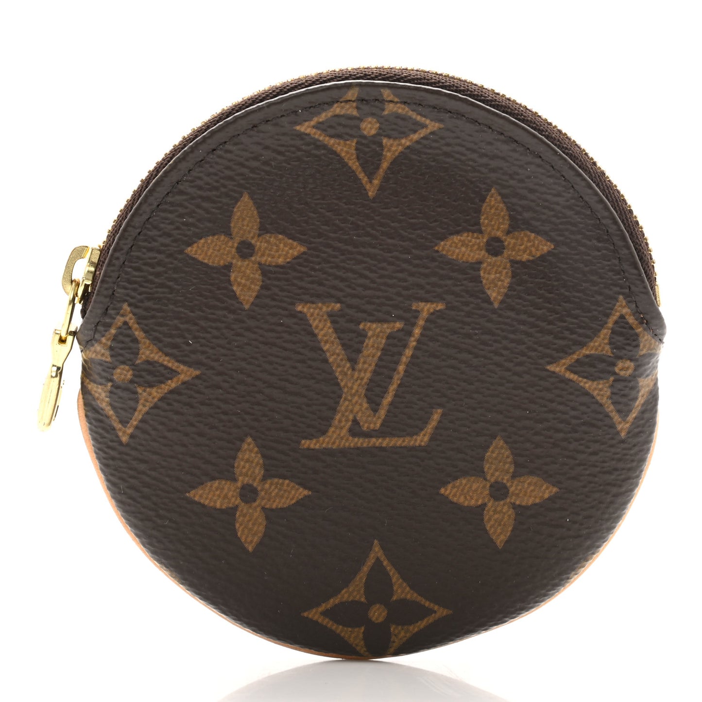 Monogram Round Coin Purse