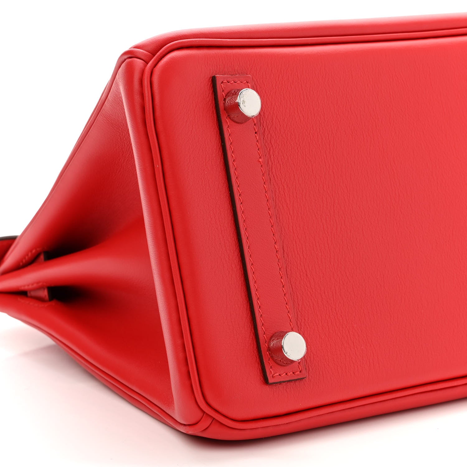 Hermes Swift Birkin 25 Rouge De Coeur 9 of 10