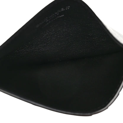 Saint Laurent Calfskin 5 Fragments Zip Pouch Card Holder Black 5 of 6