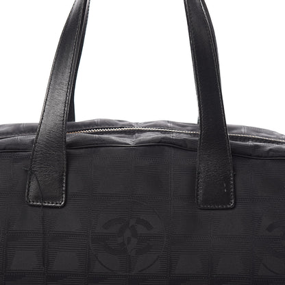 Chanel Nylon Travel Bowler Black 15 of 15