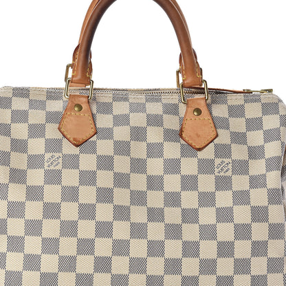 Louis Vuitton Damier Azur Speedy 30 9 of 13