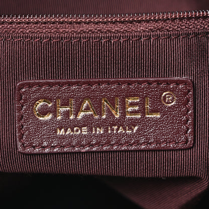 Chanel Lambskin Large Shopping Chain Tote Black 6 of 10