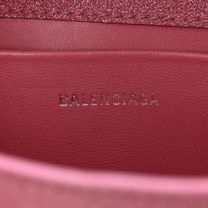 Balenciaga Sparkling Fabric Small XX Flap Stretch Bag Sweet Pink 6 of 11