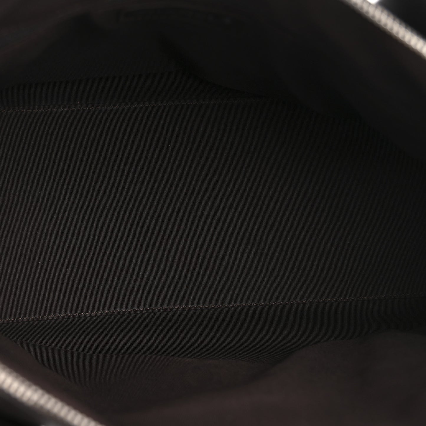 Calfskin Chevron CC All Day Long Boston Brown