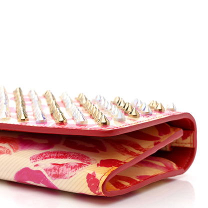 Christian Louboutin Patent Lip Print Macaron Flap Wallet Multicolor 8 of 14