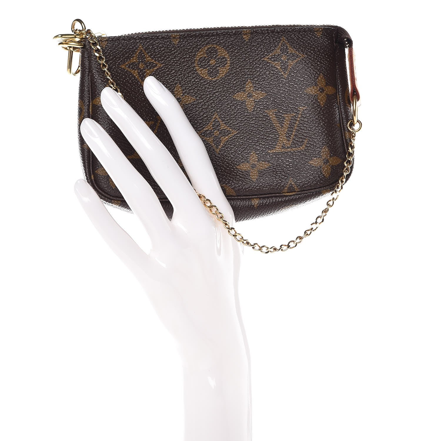 Louis Vuitton Monogram Mini Pochette Accessories 2 of 7