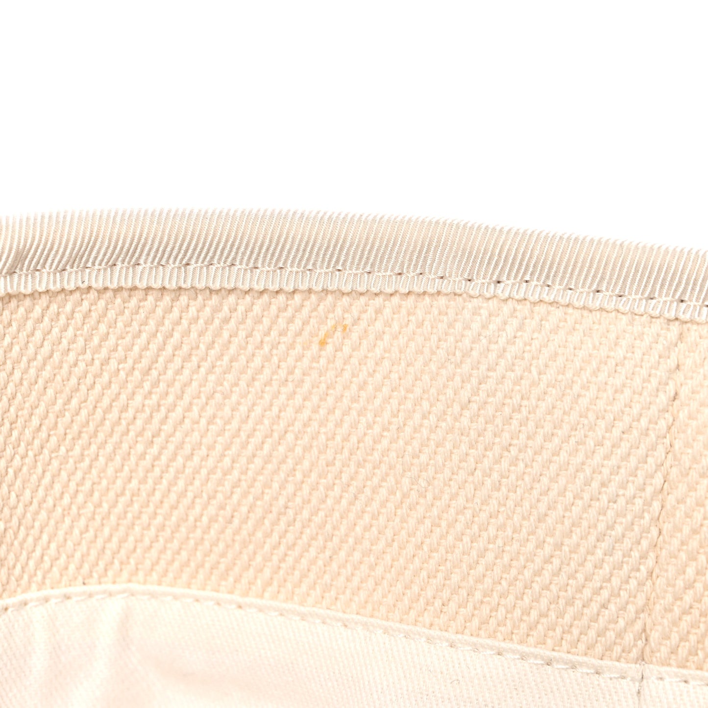 Canvas Pearl Large Deauville Tote Ecru Beige