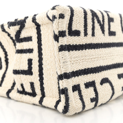 Celine Canvas Small All Over Cabas Thais 8 of 10