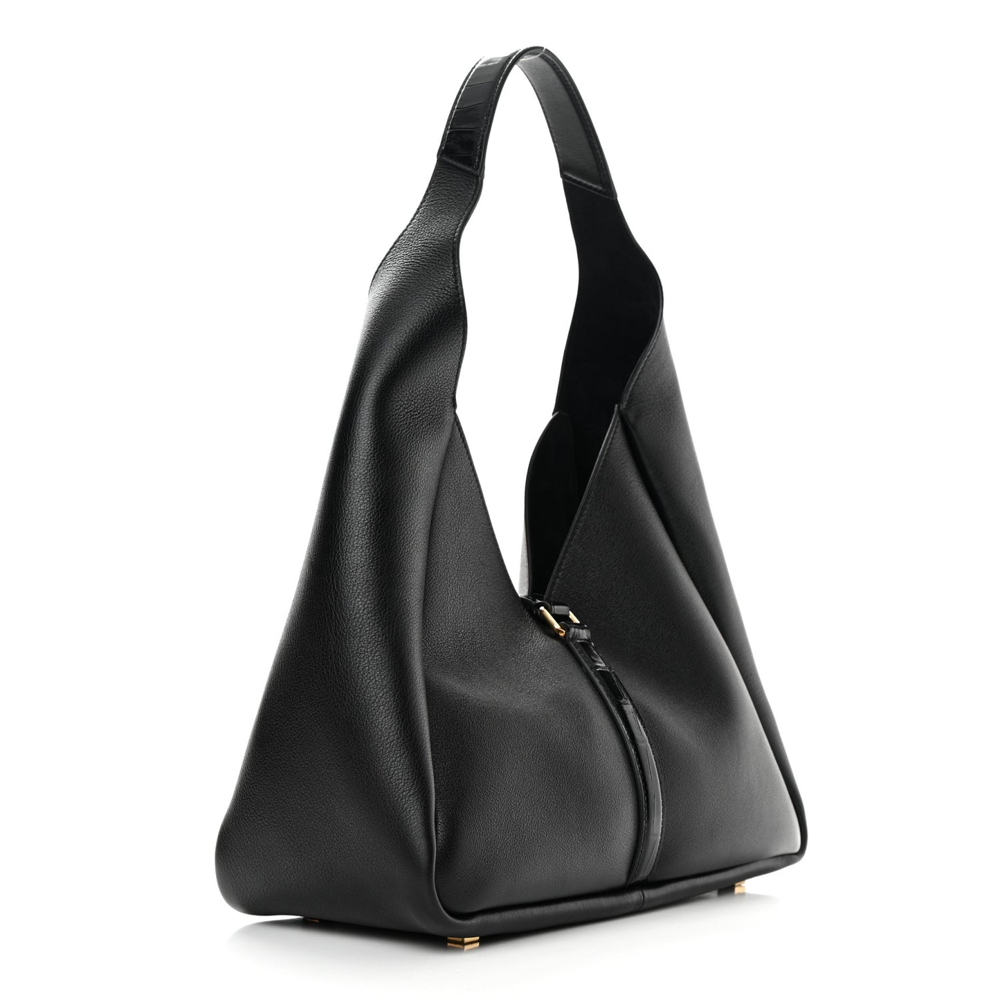 Calfskin Medium G-Lock Hobo Black