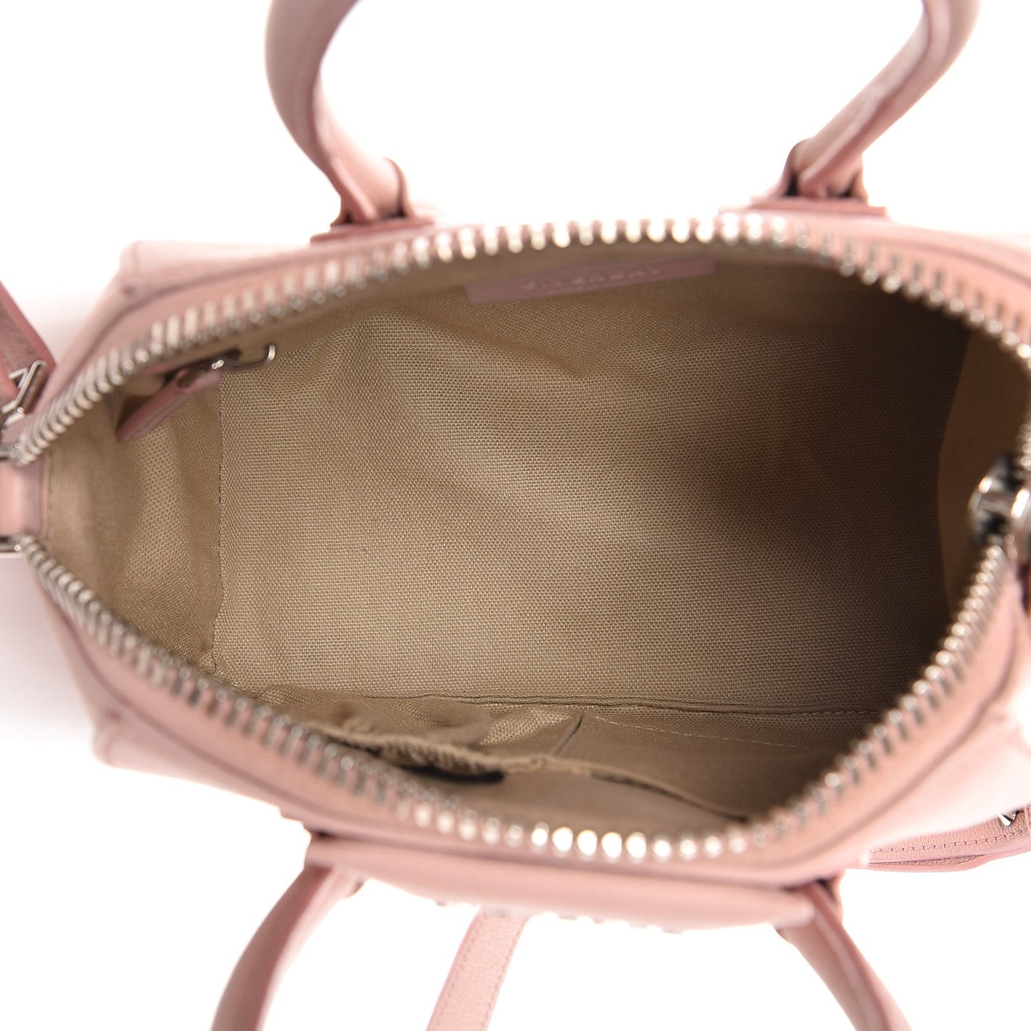 Sugar Goatskin Mini Antigona Pink