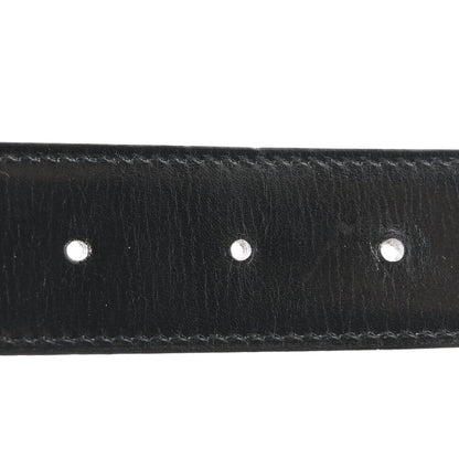 Hermes Box Togo 32mm H Belt 85 Black Etoupe 5 of 5