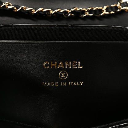 Chanel Patent Calfskin Quilted Mini Flap Black 6 of 12