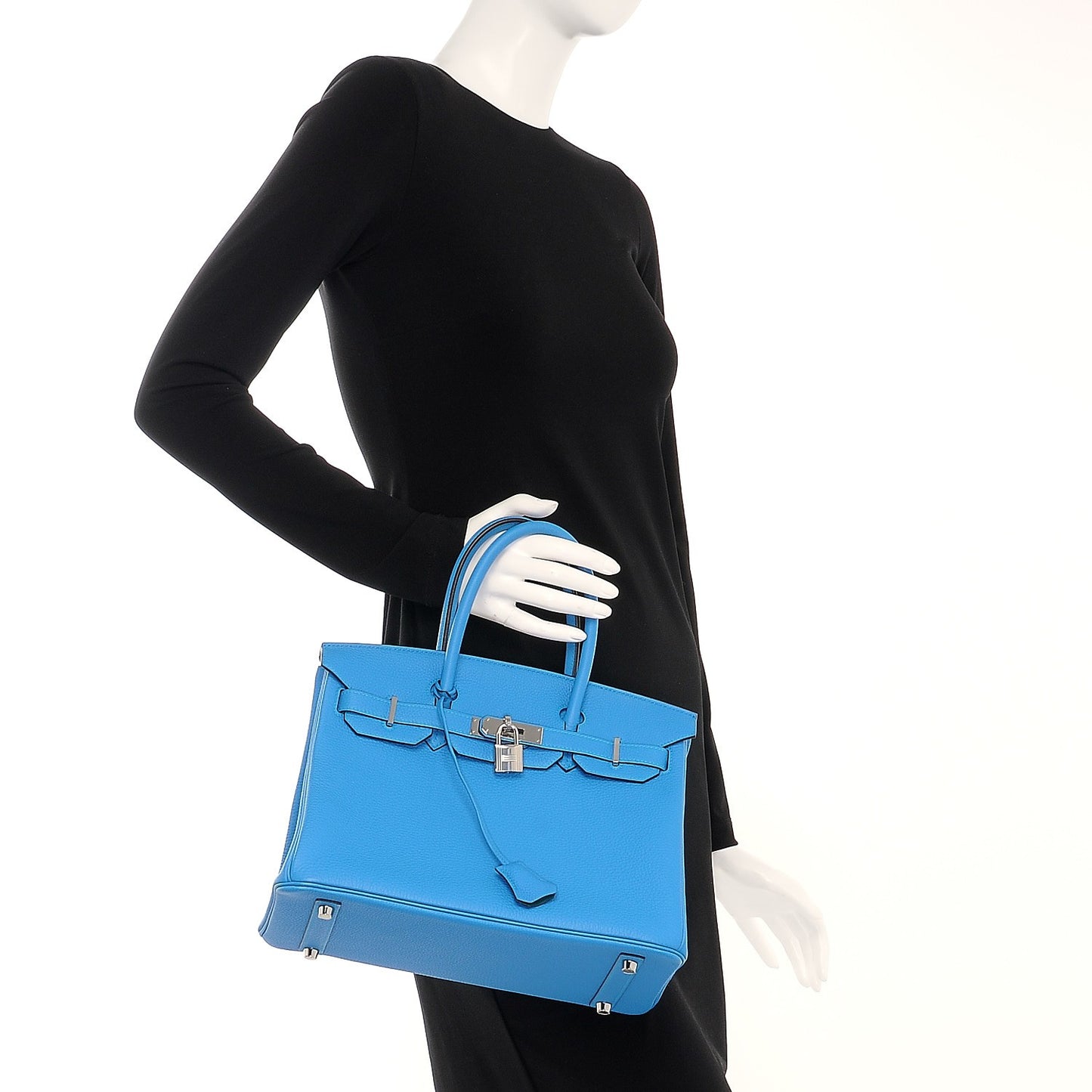 Togo Birkin 30 Bleu Zanzibar Malachite