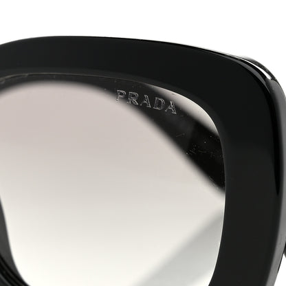Prada Acetate Baroque Sunglasses SPR 27O Black 5 of 8