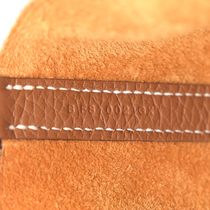Hermes Taurillon Clemence Picotin Lock 22 MM Gold 7 of 11