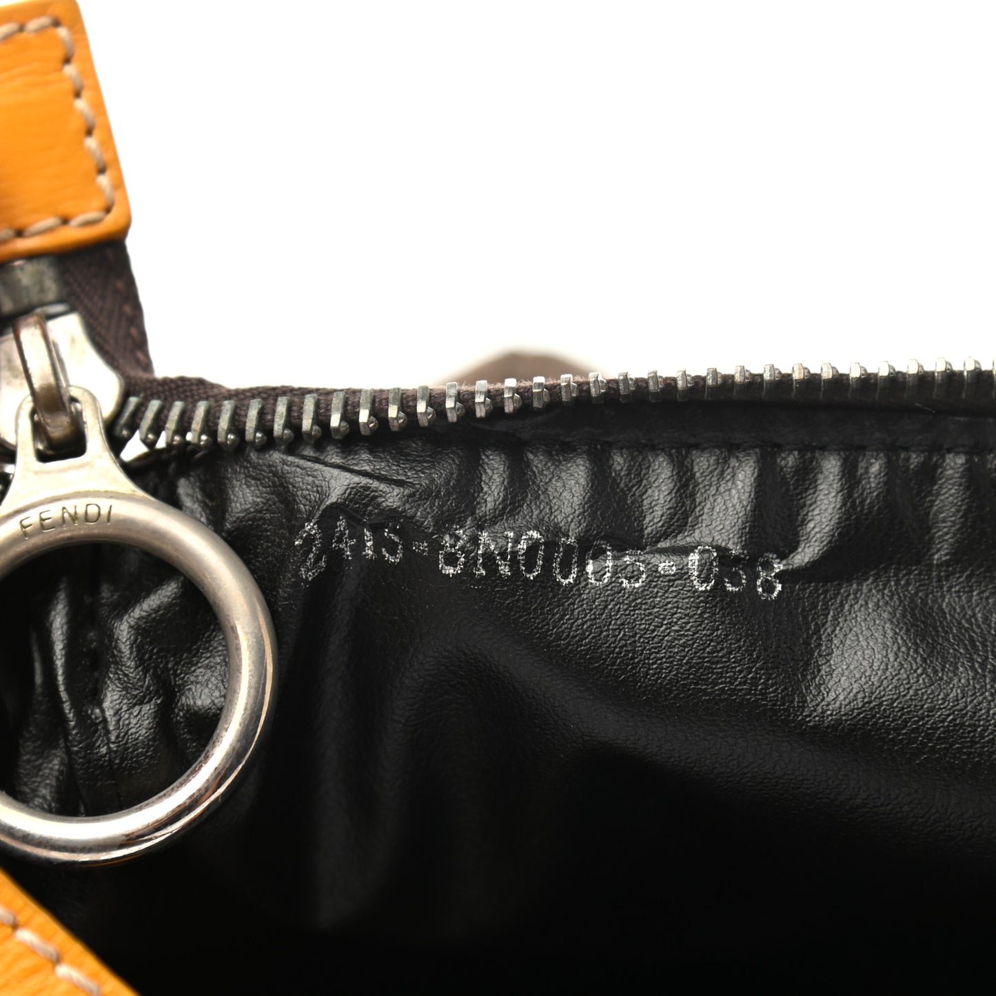 Canvas Tiger Print Mini Pochette Brown