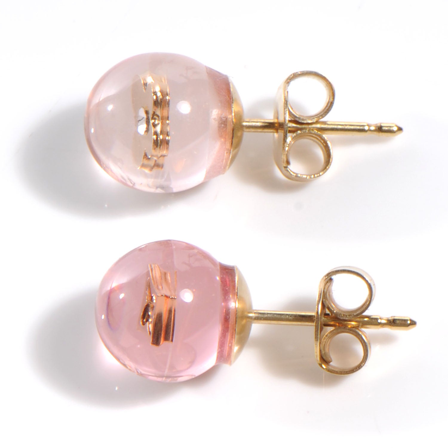 Louis Vuitton Inclusion Stud Set of 2 Pairs Earrings Pink 5 of 5