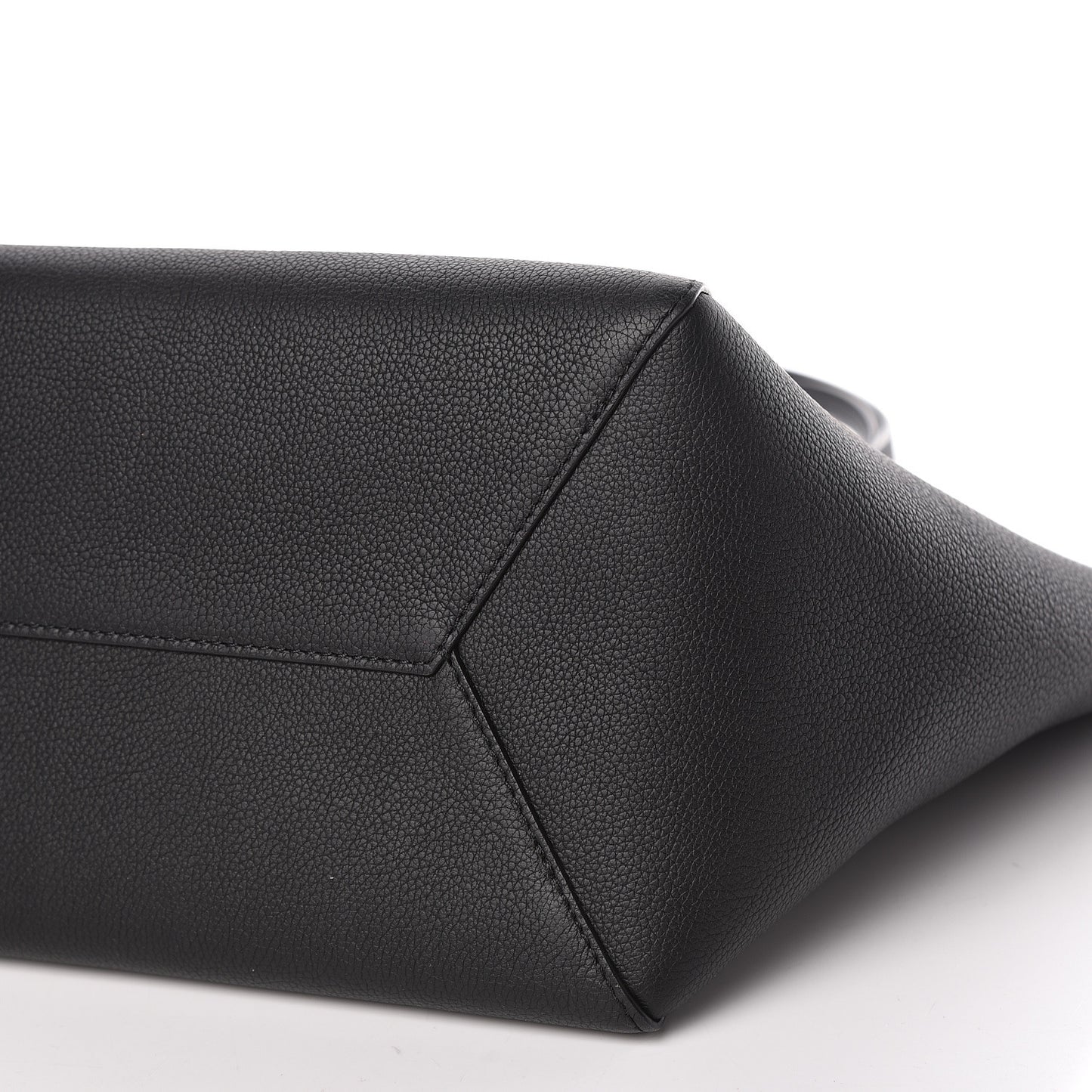 Calfskin Lockme Cabas Black
