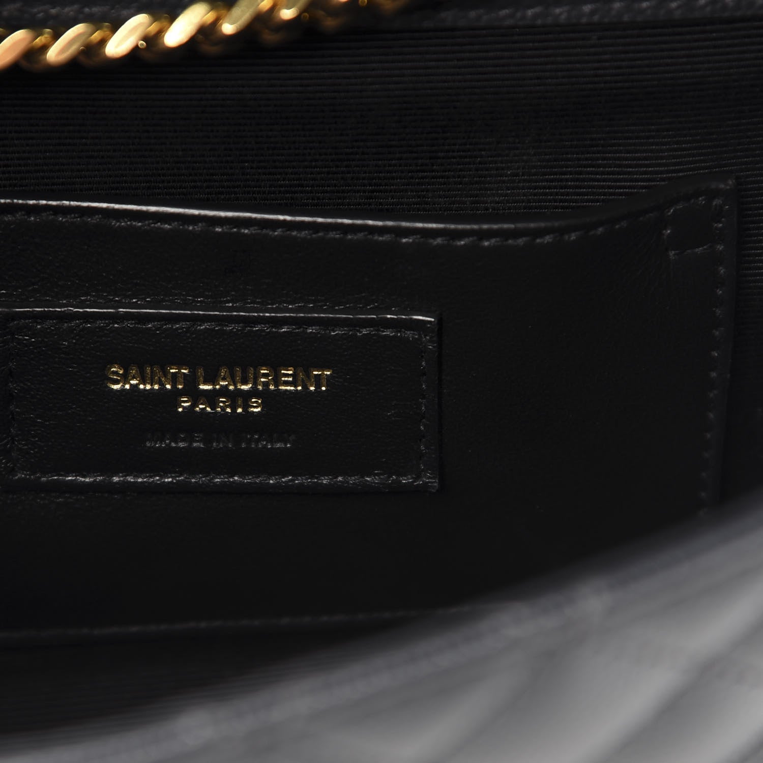 Saint Laurent Grain De Poudre Textured Mixed Matelasse Triquilt Small Monogram Satchel Dark Smoke 6 of 12