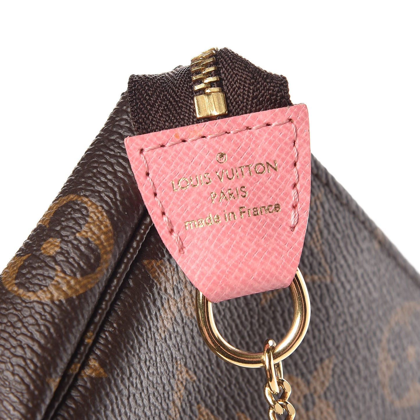 Monogram Illustre Mini Pochette Accessories Rose