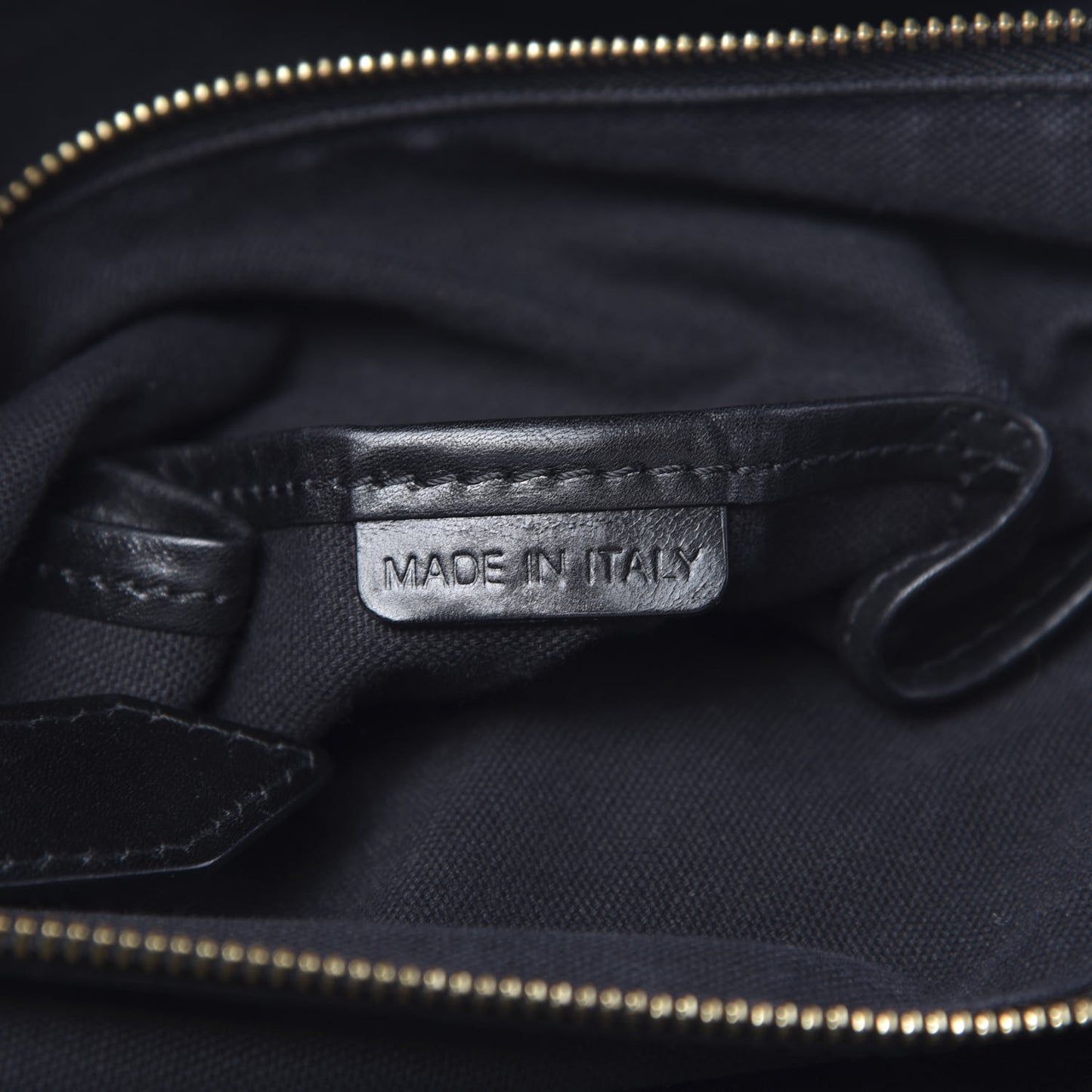 House Check Bridle Calfskin Medium Gosford Hobo Black