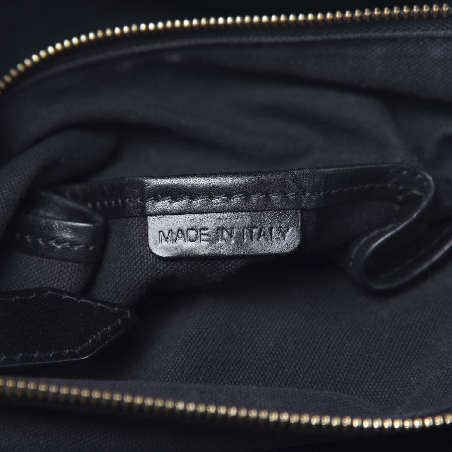 Burberry House Check Bridle Calfskin Medium Gosford Hobo Black 9 of 15