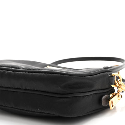 Prada Tessuto Nylon Mini Camera Crossbody Bag Black 10 of 10