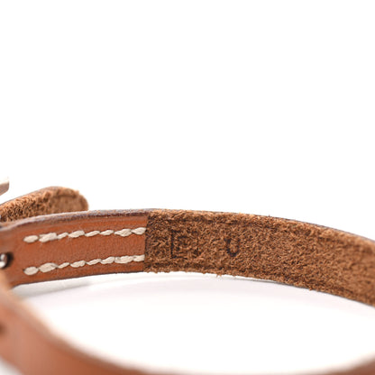 Hermes Barenia Behapi Single Tour Bracelet Fauve 5 of 5