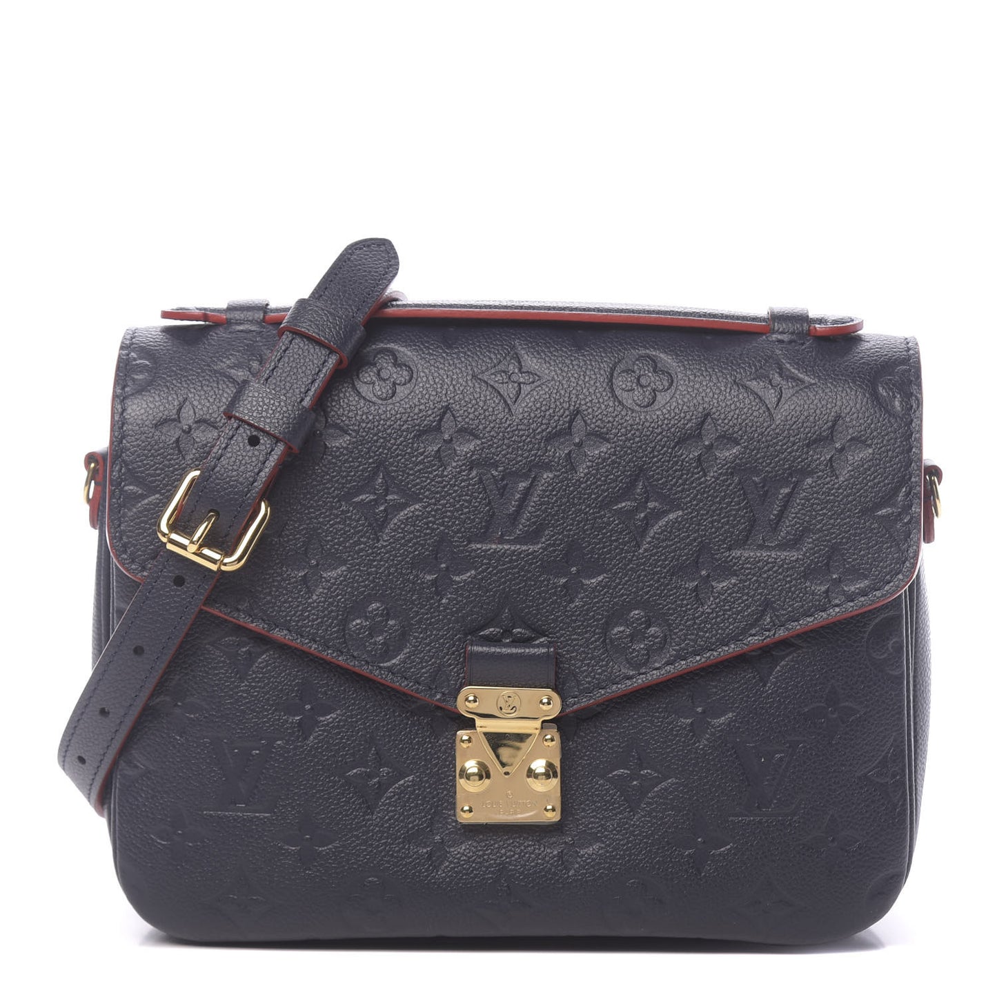 Empreinte Pochette Metis Marine Rouge