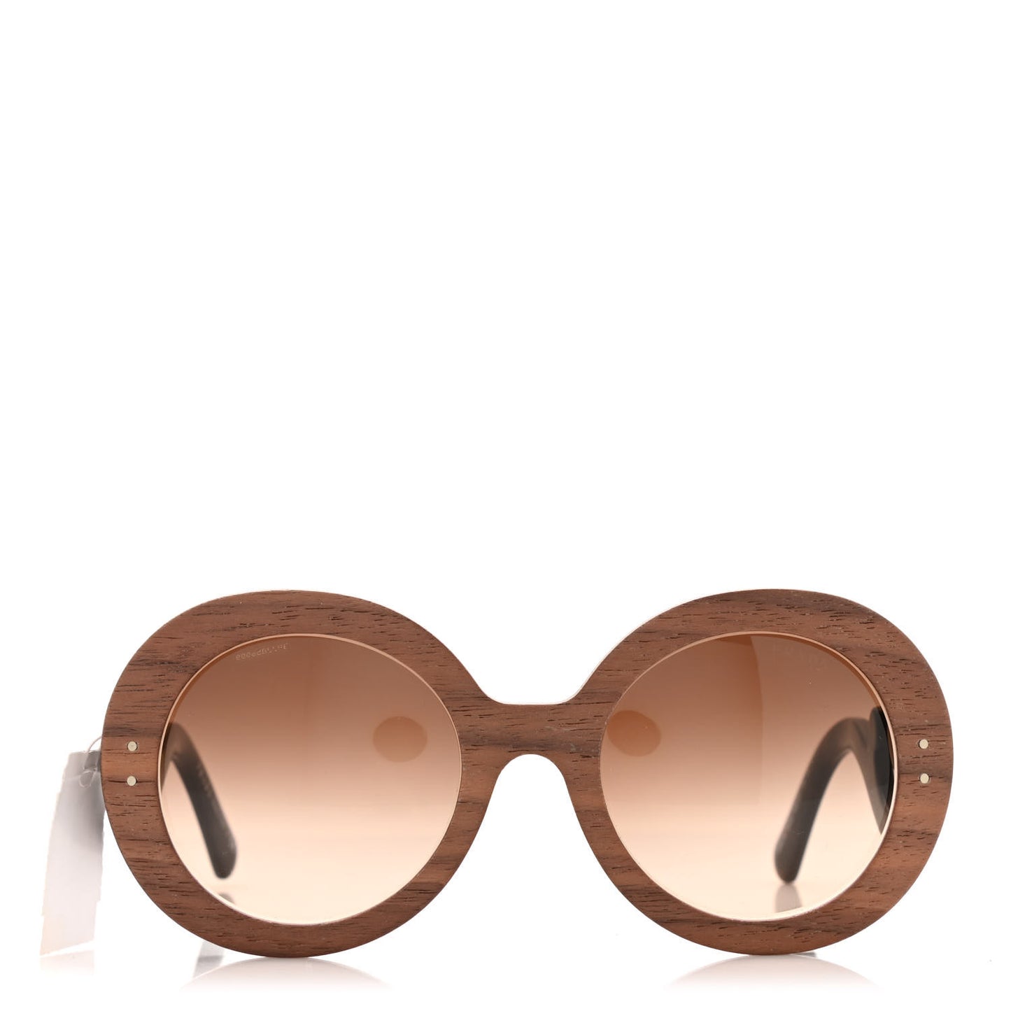 Wooden Baroque Sunglasses SPR 27R Nut Canaletto