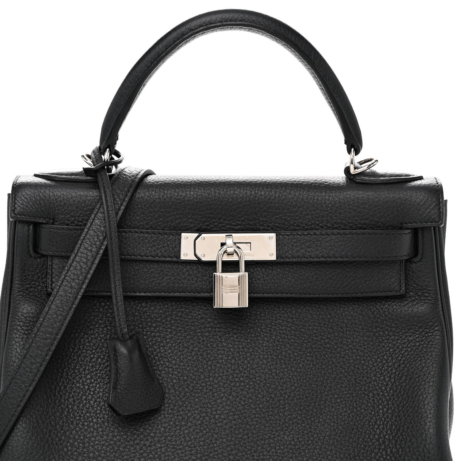 Hermes Togo Kelly Retourne 28 Black 8 of 15