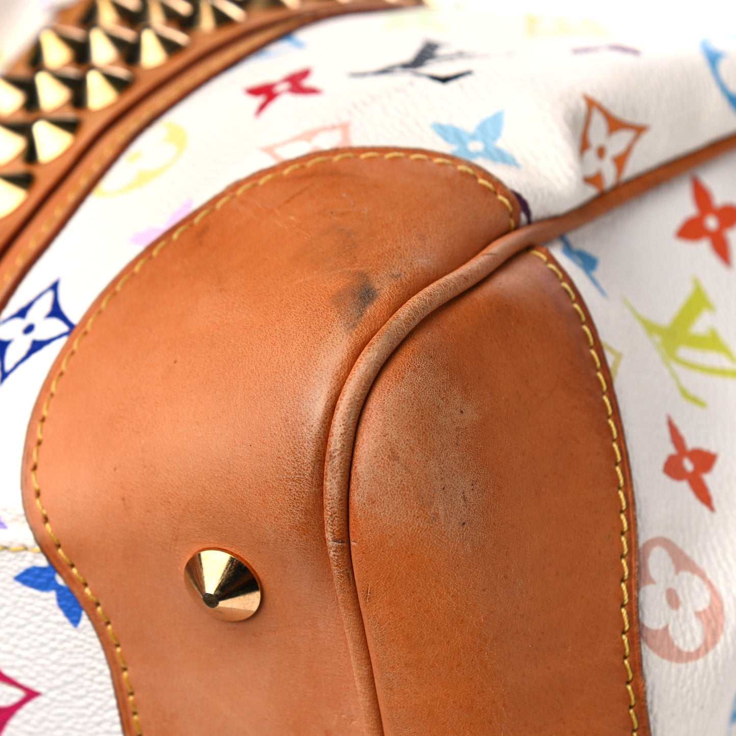 Monogram Multicolor Courtney MM White