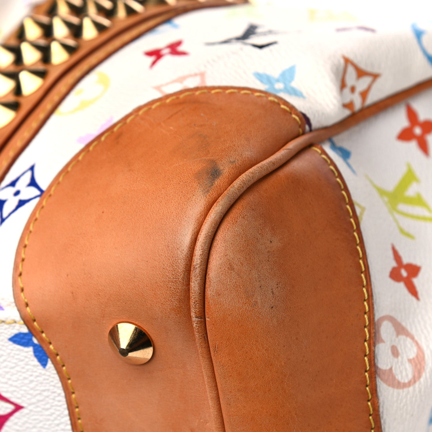Louis Vuitton Monogram Multicolor Courtney MM White 17 of 24