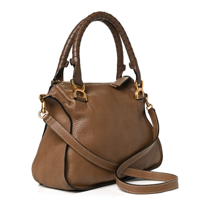 Chloe Calfskin Medium Marcie Satchel Nut 2 of 18