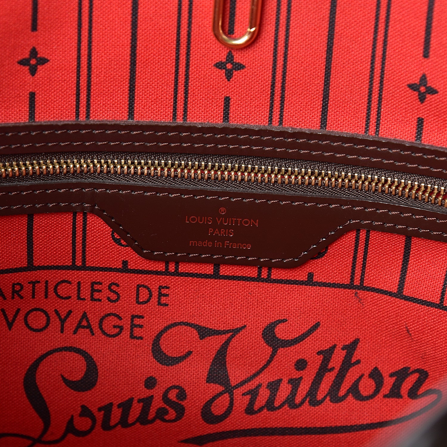 Louis Vuitton Damier Ebene Neverfull PM 5 of 16