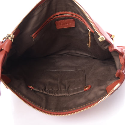 Chloe Calfskin Medium Marcie Satchel Red Bush 5 of 12