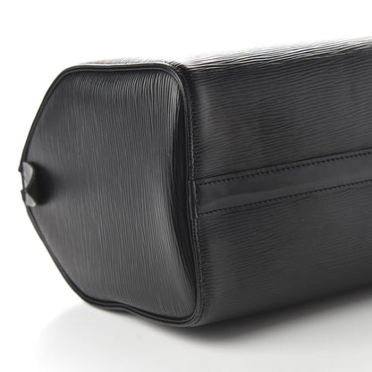 Louis Vuitton Epi Speedy 25 Black 6 of 10