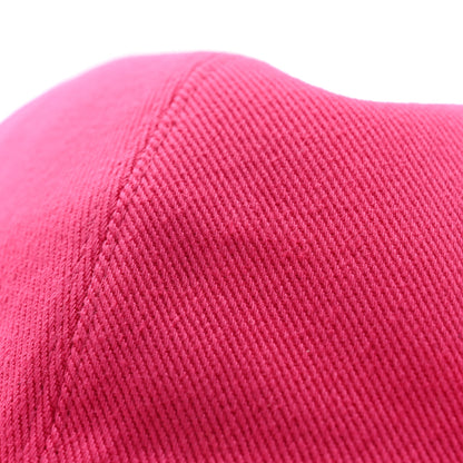 Chanel Cotton CC Cap Hat Fuchsia 9 of 9