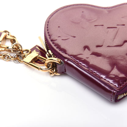 Louis Vuitton Vernis Heart Coin Purse Violet 12 of 15