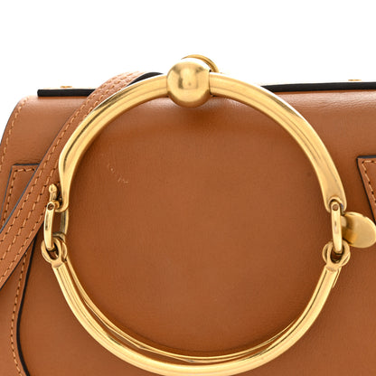 Chloe Calfskin Suede Medium Nile Bracelet Bag Caramel 12 of 12