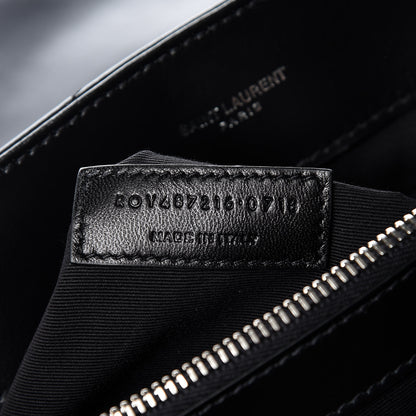 Saint Laurent Calfskin Y Quilted Monogram Medium Loulou Chain Satchel Black 7 of 10