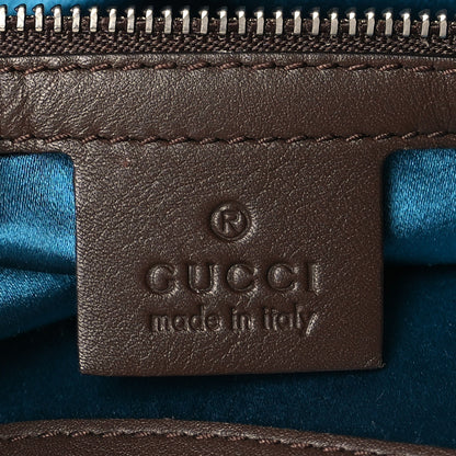 Gucci Velvet GG Monogram Web Medium Dionysus Hobo Brown 6 of 9